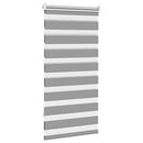 vidaXL szürke zebra roló 60,9 x 120 cm szövet szélesség 56,7 cm