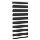 vidaXL fekete zebra roló 60,9 x 120 cm szövet szélesség 56,7 cm