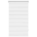 vidaXL fehér zebra roló 70,9 x 120 cm szövetszélesség 66,7 cm