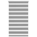 vidaXL szürke zebra roló 70,9 x 120 cm szövet szélesség 66,7 cm