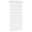vidaXL fehér zebra roló 80,9 x 150 cm szövetszélesség 76,7 cm