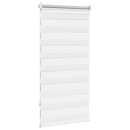 vidaXL fehér zebra roló 80,9 x 150 cm szövetszélesség 76,7 cm