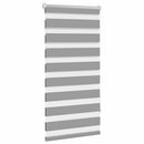vidaXL szürke zebra roló 80,9 x 150 cm szövet szélesség 76,7 cm