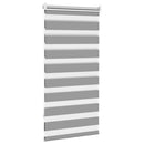 vidaXL szürke zebra roló 80,9 x 150 cm szövet szélesség 76,7 cm