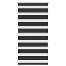 vidaXL fekete zebra roló 80,9 x 150 cm szövet szélesség 76,7 cm