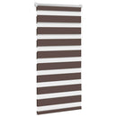 vidaXL Zebra roló 80,9 x 150 cm, szövetszélesség 76,7 cm, kávébarna