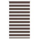 vidaXL Zebra roló 80,9 x 175 cm, szövetszélesség 76,7 cm, kávébarna