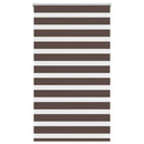 vidaXL Zebra roló 80,9 x 175 cm, szövetszélesség 76,7 cm, kávébarna