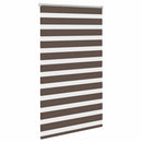 vidaXL Zebra roló 80,9 x 175 cm, szövetszélesség 76,7 cm, kávébarna