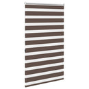 vidaXL Zebra roló 80,9 x 175 cm, szövetszélesség 76,7 cm, kávébarna