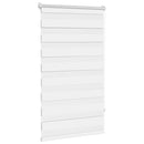 vidaXL fehér zebra roló 90,9 x 150 cm szövetszélesség 86,7 cm