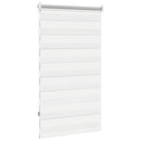 vidaXL fehér zebra roló 90,9 x 150 cm szövetszélesség 86,7 cm