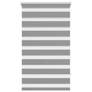 vidaXL szürke zebra roló 90,9 x 150 cm szövetszélesség 86,7 cm
