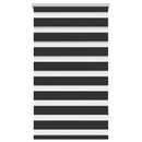 vidaXL fekete zebra roló 90,9 x 150 cm szövetszélesség 86,7 cm