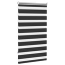 vidaXL fekete zebra roló 90,9 x 150 cm szövetszélesség 86,7 cm