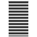 vidaXL zebra roló 100,9 x 175 cm szövet szélesség 96,7 cm fekete