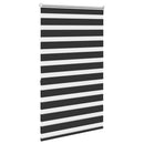 vidaXL zebra roló 100,9 x 175 cm szövet szélesség 96,7 cm fekete