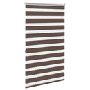 vidaXL Zebra roló 100,9 x 175 cm, szövetszélesség 96,7 cm, kávébarna