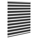 vidaXL fekete zebra roló 120,9 x 175 cm szövetszélesség 116,7 cm