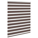 vidaXL Zebra roló 120,9 x 175 cm, szövetszélesség 116,7 cm, kávébarna