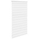 vidaXL fehér zebra roló 120,9 x 230 cm szövetszélesség 116,7 cm