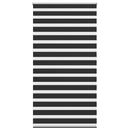 vidaXL fekete zebra roló 120,9 x 230 cm szövetszélesség 116,7 cm
