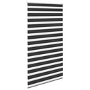 vidaXL fekete zebra roló 120,9 x 230 cm szövetszélesség 116,7 cm