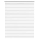 vidaXL fehér zebra roló 140,9 x 175 cm szövetszélesség 136,7 cm