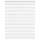 vidaXL fehér zebra roló 140,9 x 175 cm szövetszélesség 136,7 cm