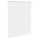 vidaXL fehér zebra roló 140,9 x 175 cm szövetszélesség 136,7 cm