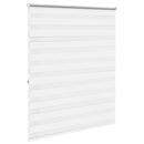 vidaXL fehér zebra roló 140,9 x 175 cm szövetszélesség 136,7 cm