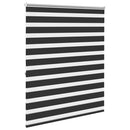 vidaXL fekete zebra roló 140,9 x 175 cm szövetszélesség 136,7 cm