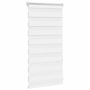 vidaXL fehér zebra roló 40,9 x 100 cm szövetszélesség 36,7 cm