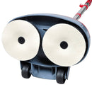 5 az 1-ben kétfejű Padló Súroló és Polírozó