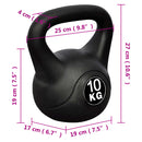 vidaXL kettlebell 10 kg