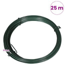 vidaXL zöld acél drótkerítés összekötő drót 1,4/2 mm 25 m