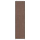 vidaXL barna szövet ruhásszekrény tárolórekeszekkel 45x150x176 cm