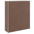 vidaXL barna szövet ruhásszekrény tárolórekeszekkel 45x150x176 cm