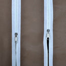 vidaXL barna szövet ruhásszekrény tárolórekeszekkel 45x150x176 cm