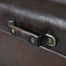 vidaXL 3 részes barna tárolópad szett