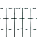 vidaXL Euro Fence zöld acélkerítés 25 x 1,5 m