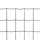 vidaXL Euro Fence zöld acélkerítés 10 x 0,8 m