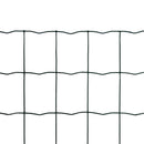 vidaXL Euro Fence zöld acélkerítés 10 x 1,0 m
