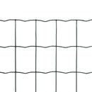 vidaXL Euro Fence zöld acélkerítés 25 x 0,8 m