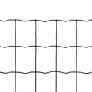 vidaXL Euro Fence zöld acélkerítés 25 x 1,0 m