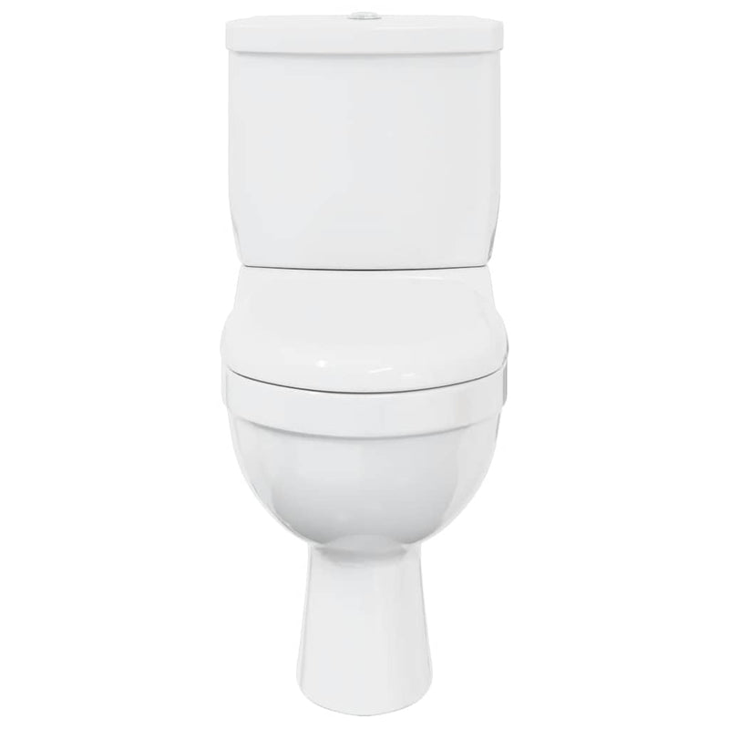 vidaXL fehér WC tartállyal