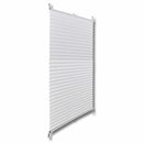 Plisse Roló 60 x 125 cm Fehér Redős Roló