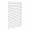 vidaXL Plisse Roló 70 x 150 cm Fehér Redős Roló