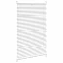 vidaXL Plisse Roló 90 x 125 cm Fehér Redős Roló