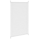 vidaXL Plisse Roló 90 x 125 cm Fehér Redős Roló